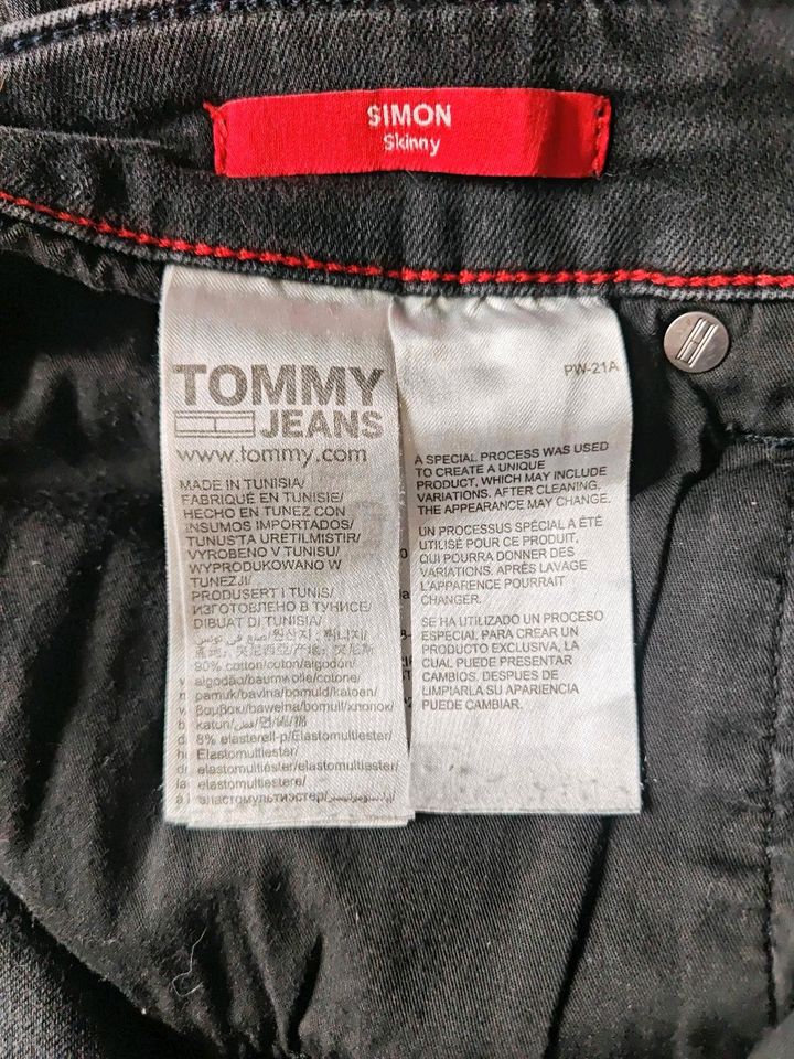 1. Skinny Jeans, Tommy Jeans, Simon Skinny, W 30/ L 36 in Finsterwalde