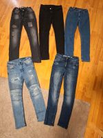 Skinny Jeans Größe 4 x 152 und 1x 146 Jungen Niedersachsen - Esterwegen Vorschau