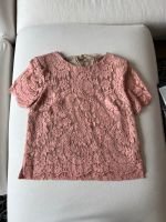 Bluse Oberteil Kaos 34 XS Shirt Tshirt Spitze rose rosa Schleife Obergiesing-Fasangarten - Obergiesing Vorschau