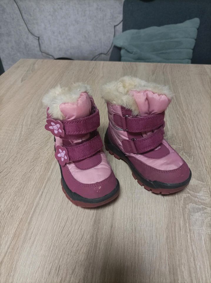 Winterboots, magenta, Gr.23 in Radevormwald