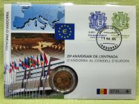 2 Euro Numisbrief Andorra 2014 Europarat Hessen - Limeshain Vorschau