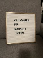 Letterboard Taufe Hochzeit Geburtstag Babyparty Niedersachsen - Lüneburg Vorschau