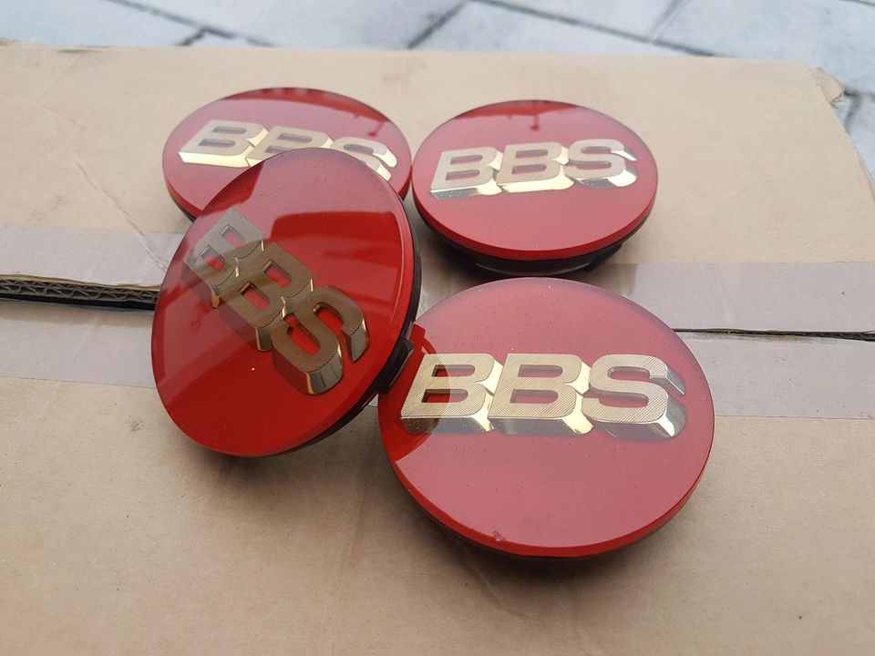 BBS DECKEL 3d Rot Gold 70mm sprengring 56.24.120 lm ch in Neuensalz