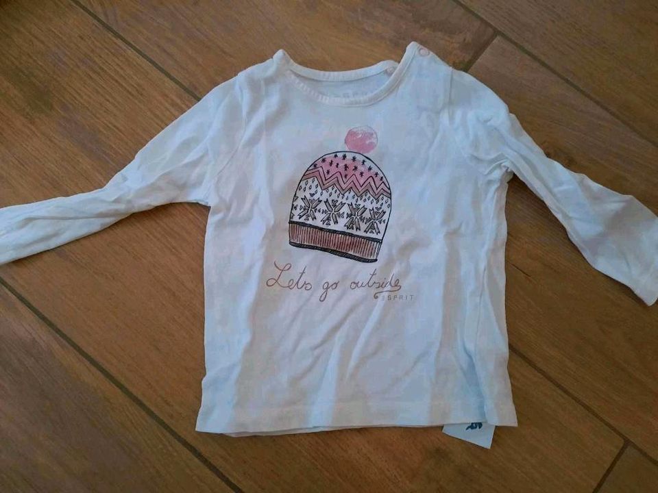 Pulli Langarm Shirt Mädchen 62 in Eggersdorf