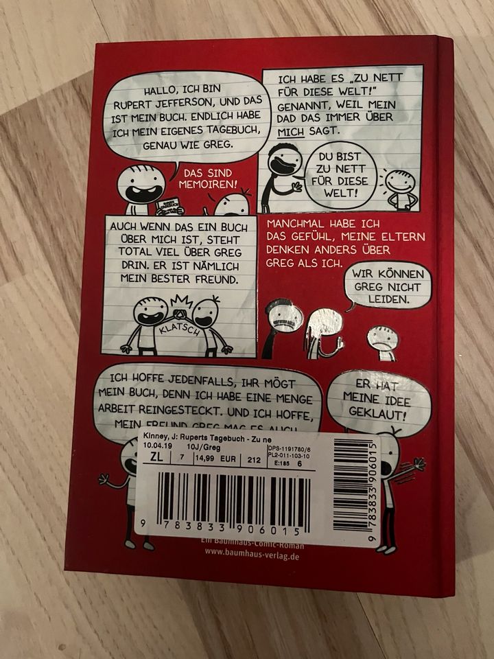 Ruperts Tagebuch von Jeff Kinney in Bergkamen