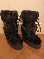 Moonboots schwarz Classic Faux Fur Fell 39/41 Niedersachsen - Wenzendorf Vorschau