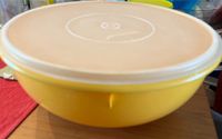 Tupperware 6 Liter pengschüssel teigschüssel gelb Tupper Hessen - Hanau Vorschau