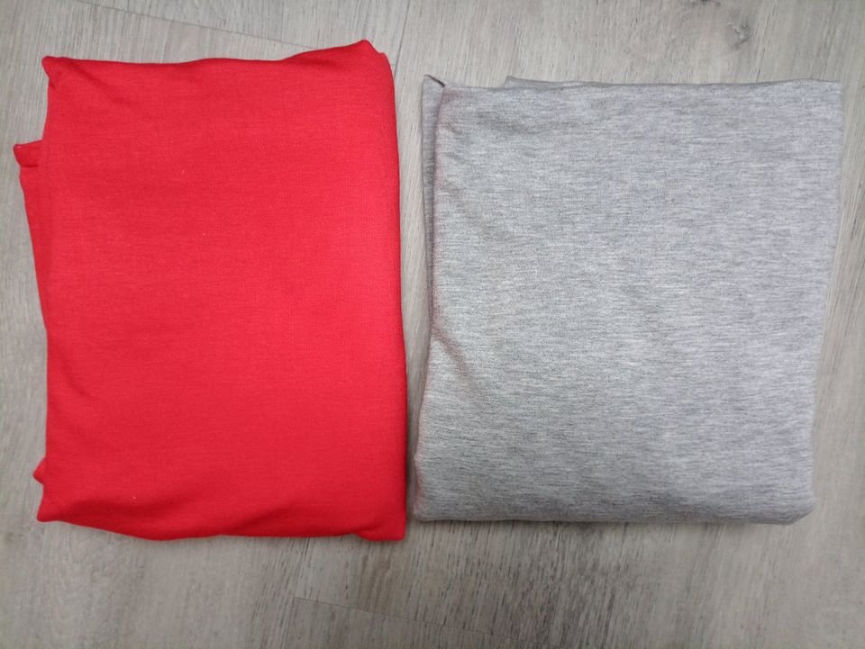 Stoff Sweatshirtstoff Sommersweat Sweat  grau je 1 Meter NEU in Neckargemünd