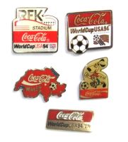 Pins Coca Cola - Sport  - Fußball World Cup - Olympia Baden-Württemberg - Langenargen Vorschau