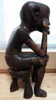 Afrika Holz Figur Skulptur Statue Schnitzerei Mensch Kunst Bayern - Hindelang Vorschau