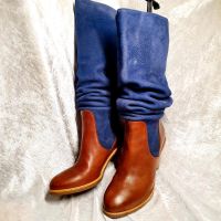 NAVYBOOT, Stiefel, overknee oder geschoppt, Leder Nordrhein-Westfalen - Haltern am See Vorschau