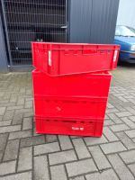 E2 Stapelkiste Transportkiste gebraucht 600x400x200 mm Rot Niedersachsen - Neukamperfehn Vorschau