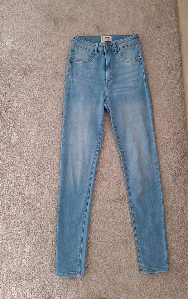 Jeans High Waist Push Up Skinny Gr. 34 XS Tally Weijl in Laupheim