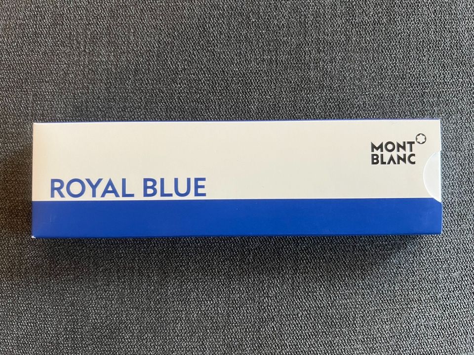 Montblanc Rollerball LeGrand Refill Minen F (fine) royal blue NEU in Dresden