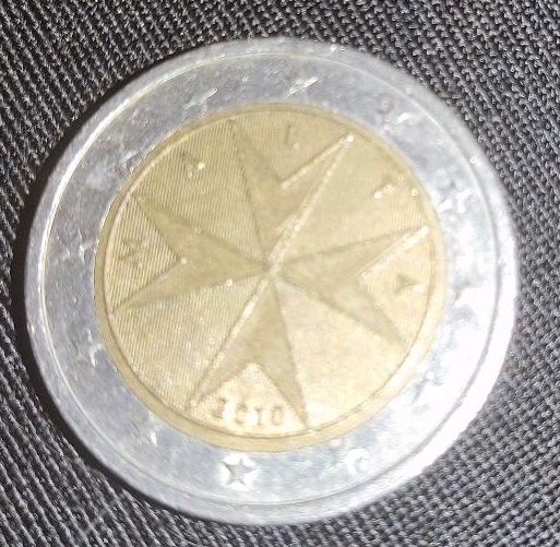2 Euro Münze Malta 2010 in Wernigerode