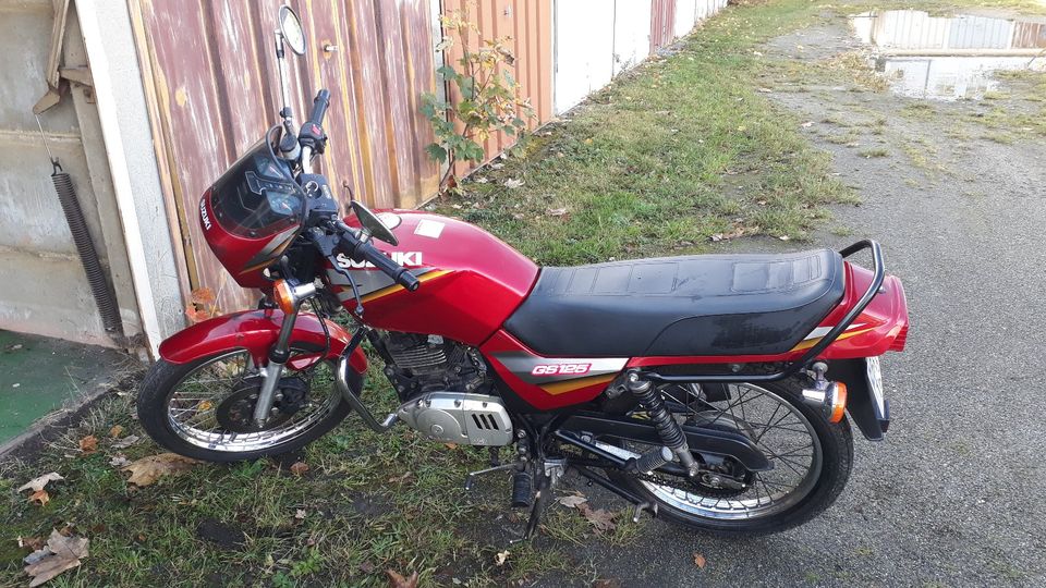 verkaufe Motorrad "Suzuki GS 125S" in Bischofswerda