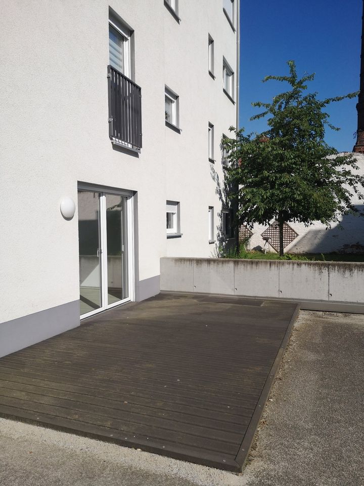 zentrumsnahe 2-Raum-Wohnung im Neubau mit Terrasse im Erdgeschoss in Cottbus