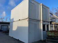 20ft Bürocontainer Baucontainer Wohncontainer Mannschaftscontainer Aufenthaltscontainer Bayern - Klingenberg am Main Vorschau