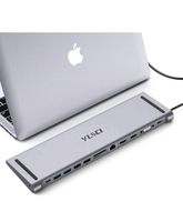 YLSCI 13-in-1 Laptop Docking Station, USB C Hub 4K HDMI x 2, VGA Baden-Württemberg - Tübingen Vorschau