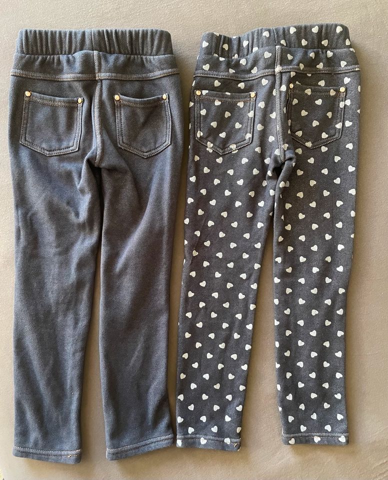 2 Thermo-Leggins in Jeans-Optik, Gr. 116, Topolino, dunkelblau in Ronnenberg