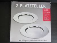 2x2 Platzteller Edelstahl mit Deckchen alles neu Berlin - Steglitz Vorschau