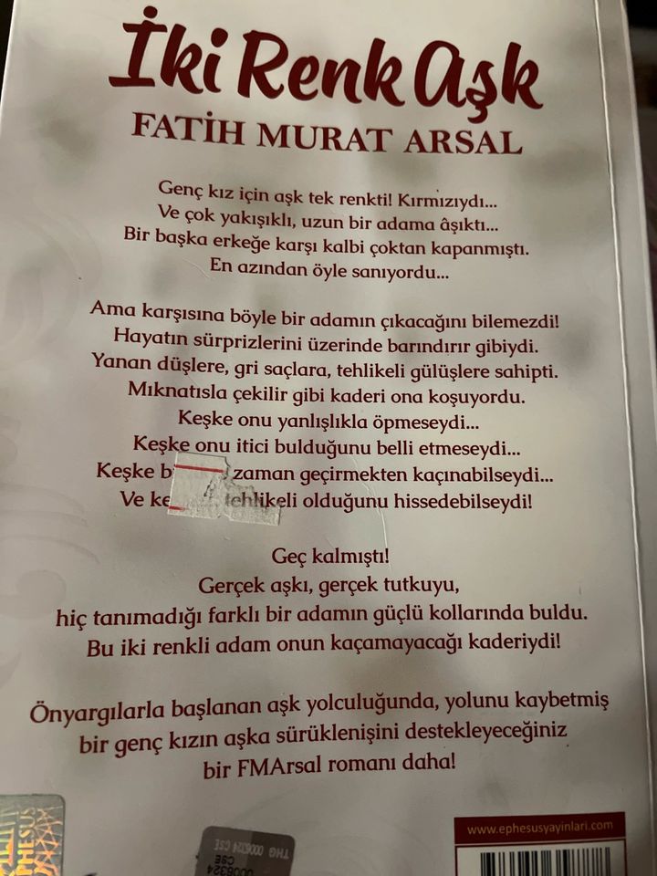 İki renk ask Roman diverse Bücher türkce kitap Fatih Murat Arsal in Ritterhude