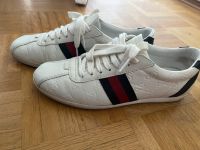 Gucci Sneaker weiß mit Mini Logos Frankfurt am Main - Frankfurter Berg Vorschau