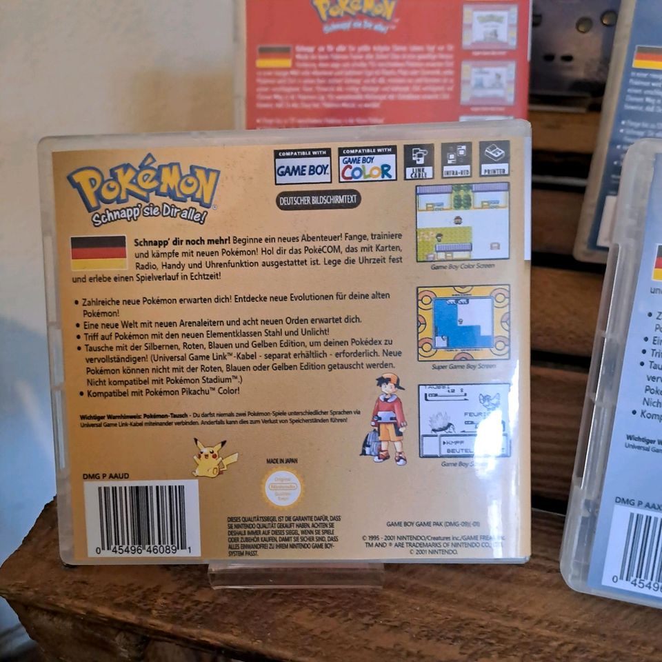 ✅Gameboy custom Hüllen DS Pokemon GBA "OVP" ✅ in Hannover