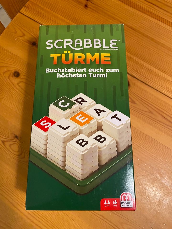 Scrabble Türme von Mattel - wie neu in Itzehoe