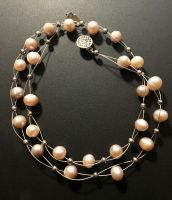 Perlenkette – zart rosa - ein Hauch von nichts mit viel Aussage Hessen - Darmstadt Vorschau