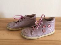 Däumling Schuhe Leder rosa mit Blumen Gr. 24 Hessen - Witzenhausen Vorschau