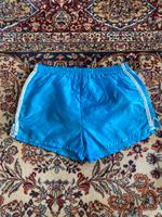 Vintage 80er 80s Glanz Shorts L Nylon Fußball Sprinter hellblau Sachsen - Zittau Vorschau