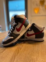 Nike Dunk High Embossed Basketball Grey Red Größe 44 Bayern - Marktheidenfeld Vorschau