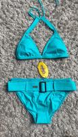 Buffalo Triangel Push Up Bikini Gr.34 Cup A/B neu türkis Thüringen - Gotha Vorschau
