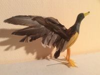 Neu ENTE Deko-Vogel im Feder-Kleid fliegende Wildente 17/22 cm Kreis Pinneberg - Elmshorn Vorschau