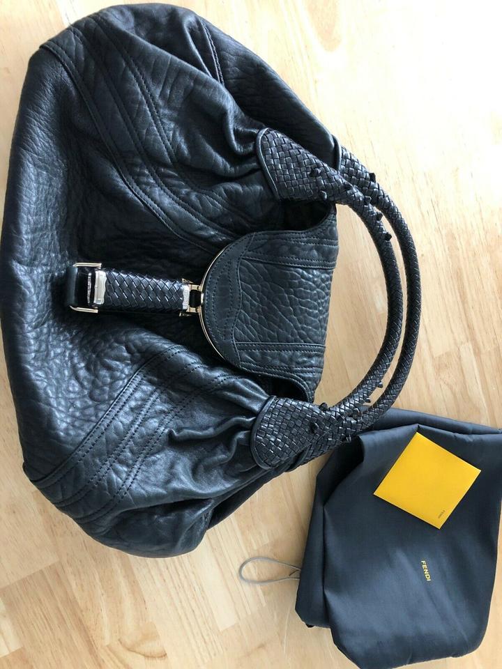 Fendi spy bag black sale