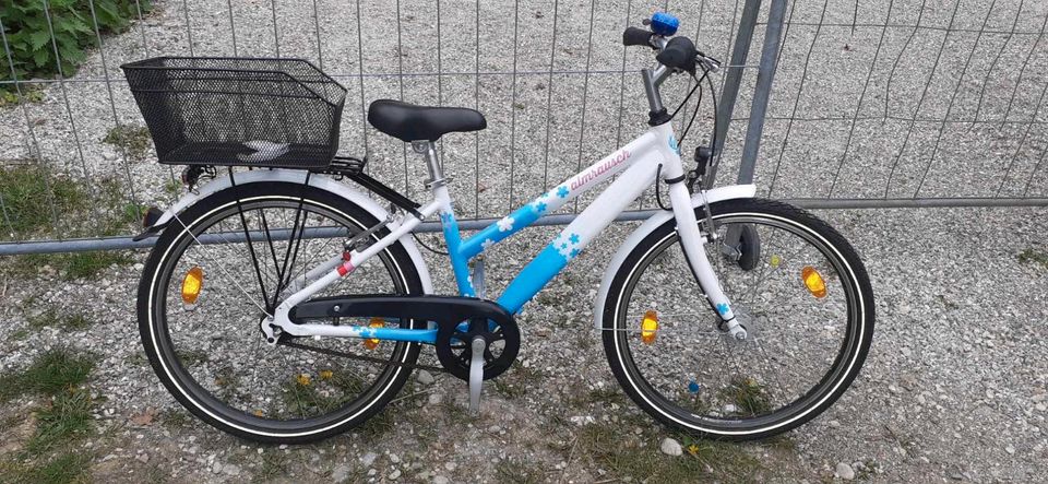 Mädchen Fahrrad almrausch 24zoll 7gang in München