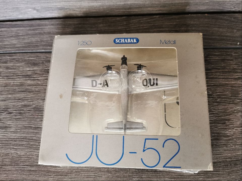 Schabak 1:250 Junkers JU-52 Lufthansa D-A QUI - OVP ⭐ in Zörbig