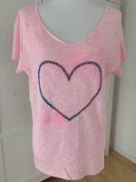 Shirt * Hippie Chick Ibiza * Feinstrick * Herz gestickt * Pink Bayern - Erding Vorschau