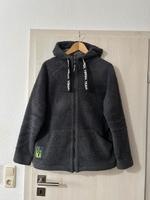 Teddyjacke/Jacke Gr. M, grau, Handmade/Etsy Schleswig-Holstein - Neumünster Vorschau