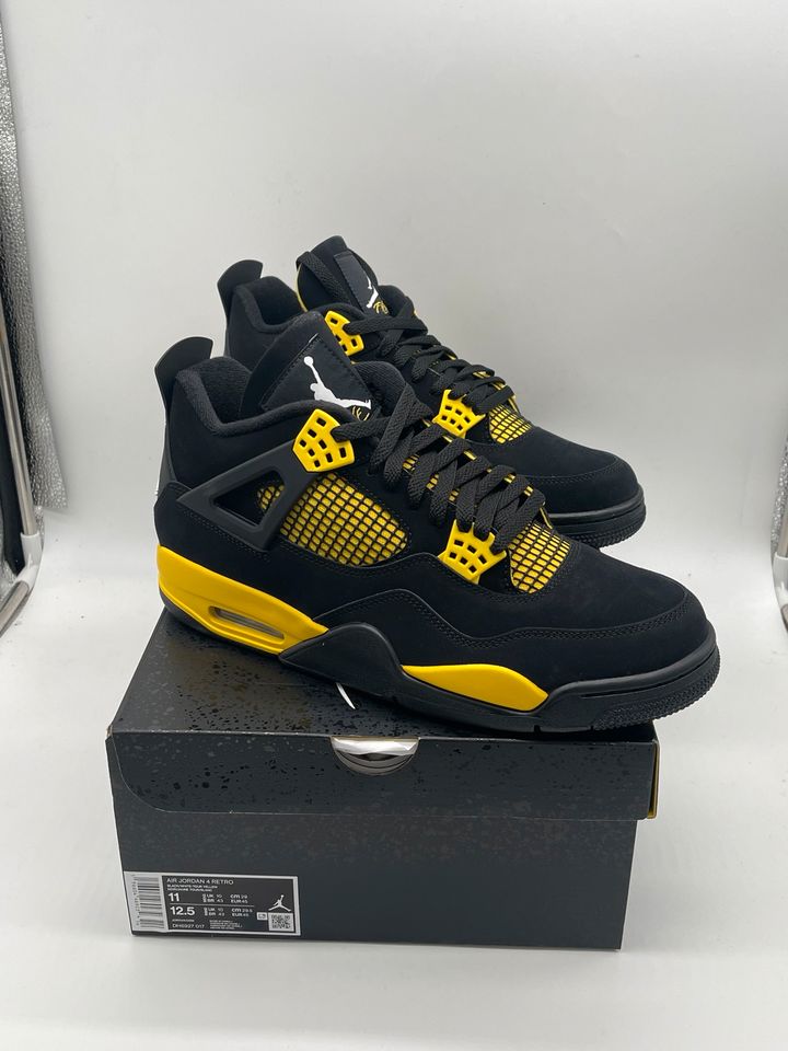 Nike Air Jordan Retro 4 Thunder US 11 EU 45 Neu in Berlin