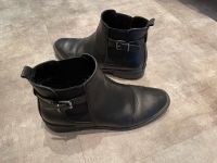 Stiefeletten Schwarz Leder Mecklenburg-Vorpommern - Greifswald Vorschau