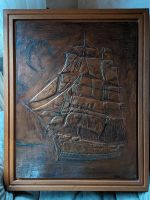 Antikes Segelschiff Bild, fragl. Kupferstich Niedersachsen - Hessisch Oldendorf Vorschau