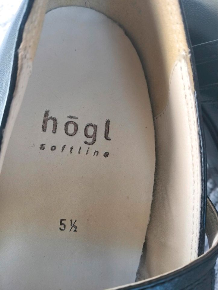 Damenpumps von Högl Gr.38,5 neu, Leder, schwarz in Morschen