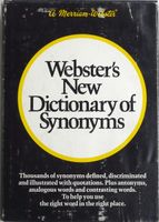 Webster's New Dictionary of Synonyms Bayern - Gestratz  Vorschau