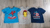 Tshirts Jungen Marvel Spiderman Ironman Captain America 110/116 Schleswig-Holstein - Flensburg Vorschau