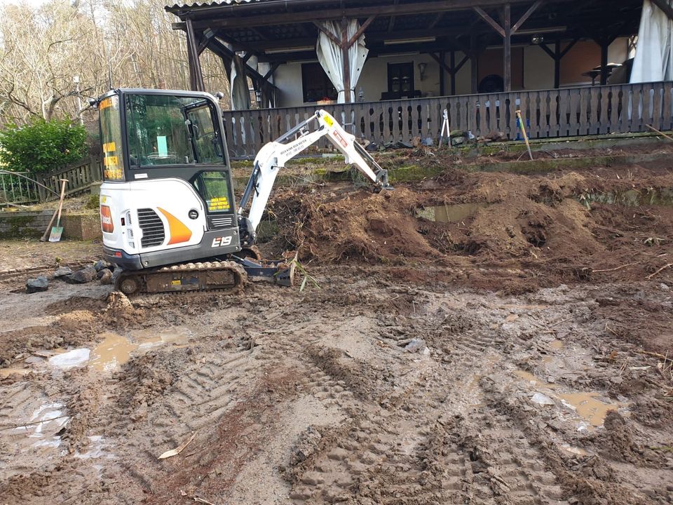 Bagger Bobcat (E19) mieten  schnell und seriös in Darmstadt