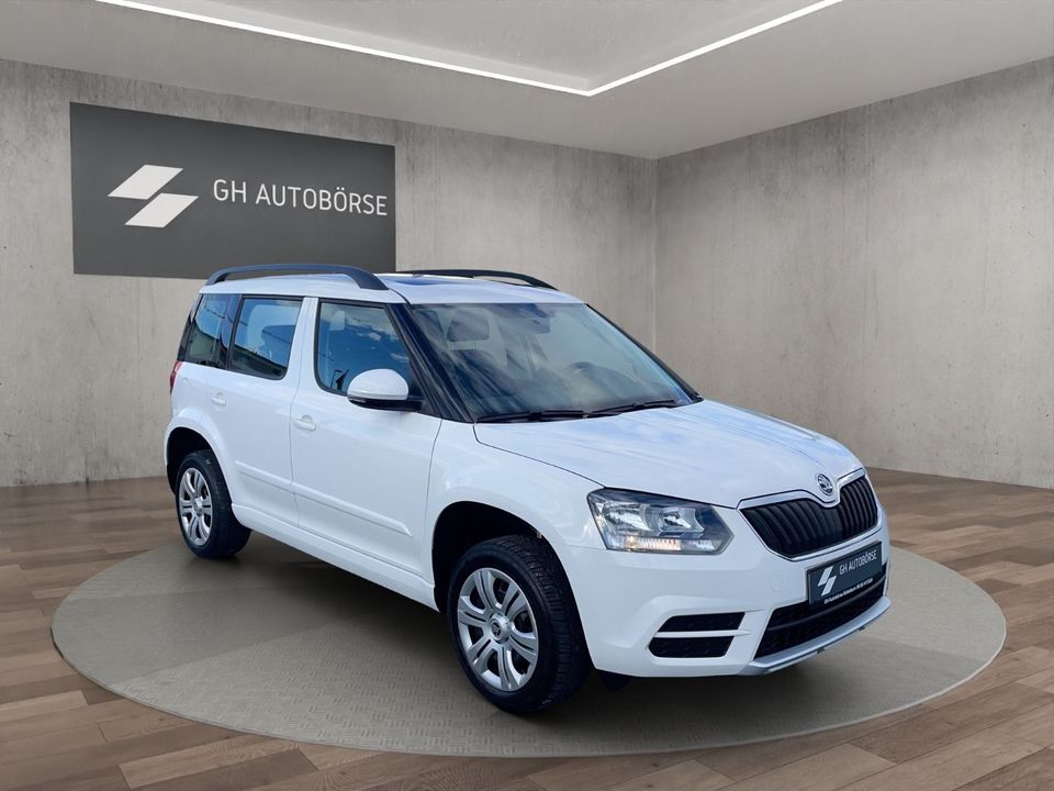 Skoda Yeti Active/Pano/Klima/PDC/8x Bereift/Tempomat in Büttelborn