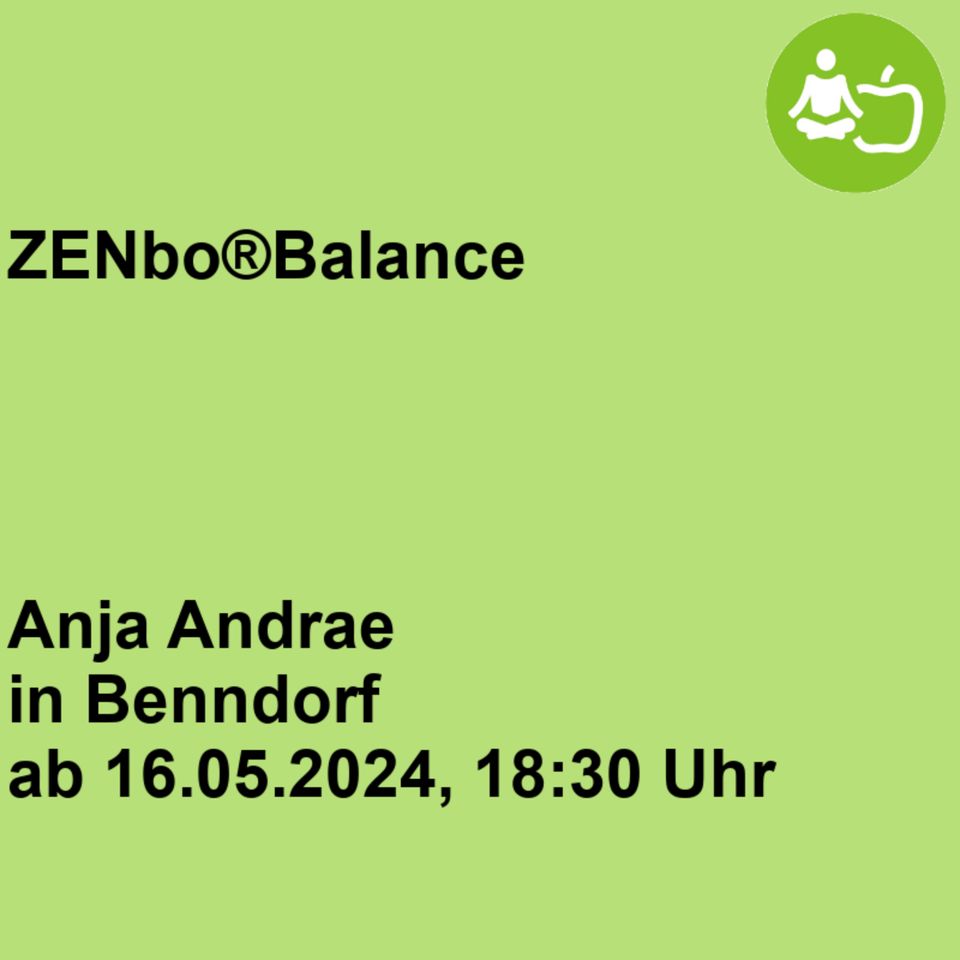 Zenbo®Balance, Volkshochschule, Kurs, Lehrgang in Klostermansfeld