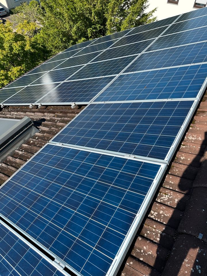 Photovoltaik Reinigung, Solarreinigung, PV in Röhrmoos